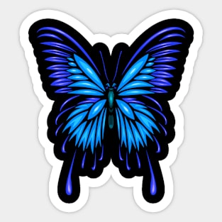 Tribal Butterfly Sticker